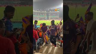 My first cricket match ever😍! Congrats to KKR!