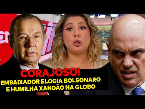 AZEDOU: Embaixador dos EUA humilha três militantes da Globo de uma só vez! Nem o xandão escapou
