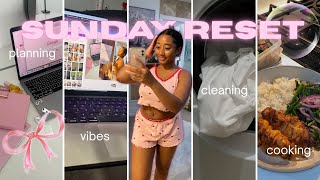 SUNDAY RESET ROUTINE that will MOTIVATE YOU TO CLEAN (deep cleaning + organizing + cooking)