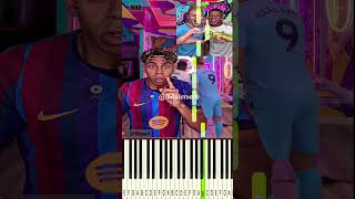 Yamal Couldn’t Resist Interrupting Haaland and Mbappé 😭💔 - Piano #parody #football #haaland