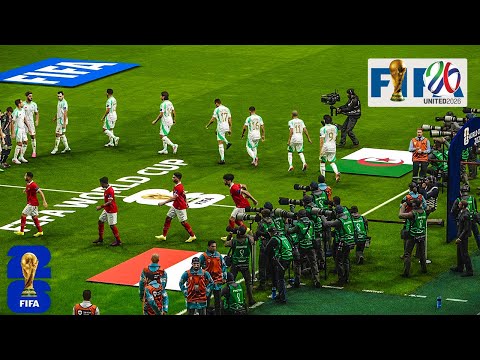 PES - INDONESIA VS ALGERIA - FIFA World Cup 2026 USA - Full Match All Goals - Gameplay PC