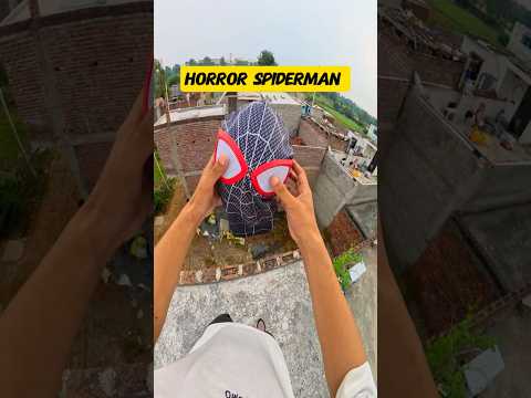 HORROR SPIDERMAN  #parkour #spiderman #spidermanparkour  #freerunning #delhikaspiderman