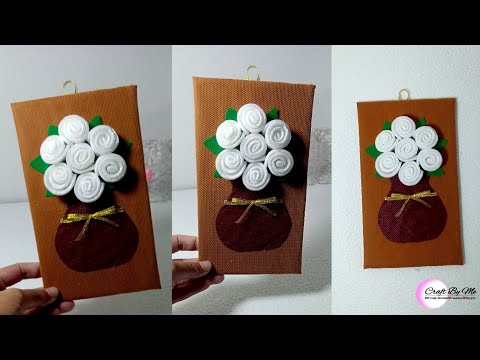 Ide Kreatif dari Barang Bekas || Membuat Hiasan Dinding dari Barang Bekas sterofoam