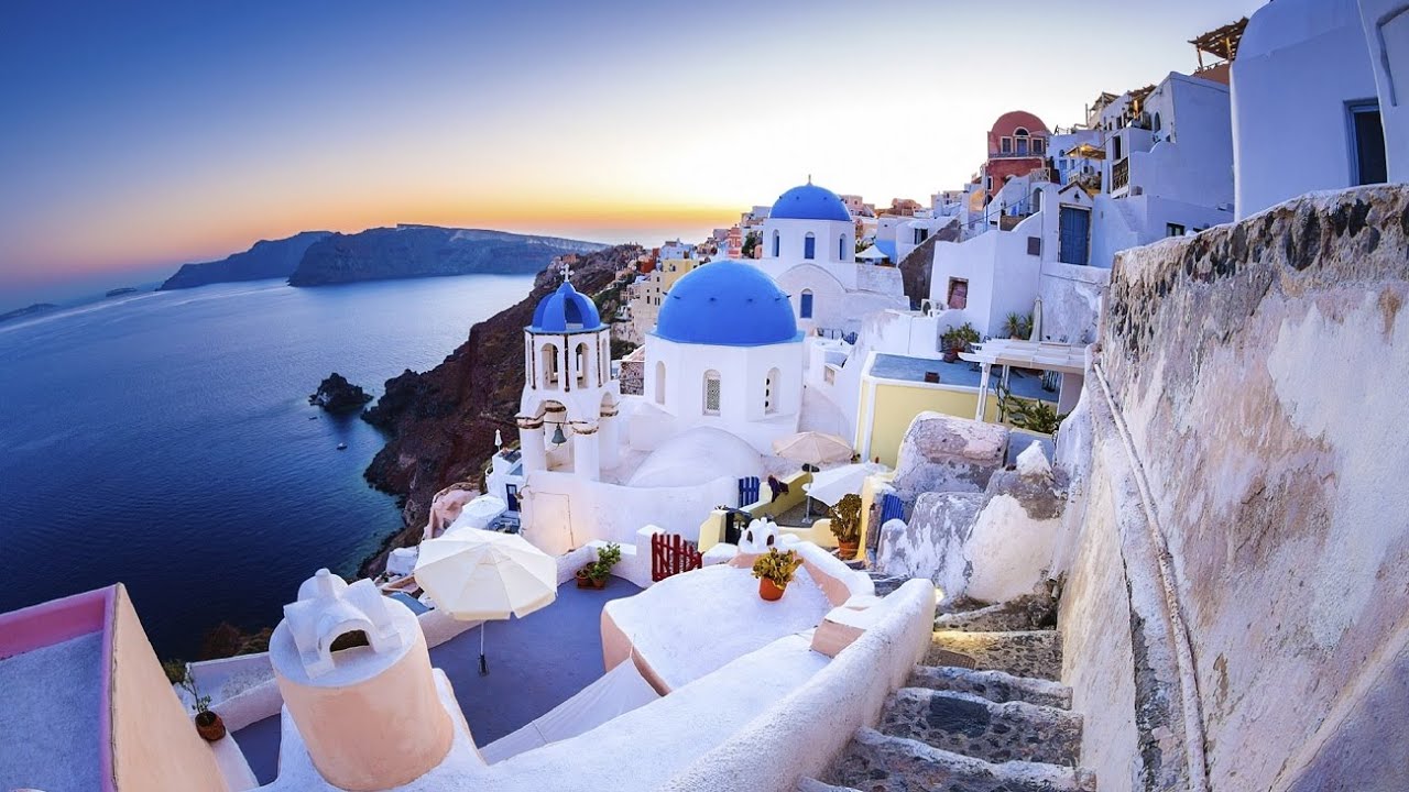 Santorini (Greece, an insanely beautiful island: impressions & sunset
