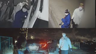“同じ服装”の人物が防カメに… 靴や靴下まで一緒？愛知で相次ぐ自動車盗  狙われたのはトヨタのランドクルーザー バールで威嚇する映像も
