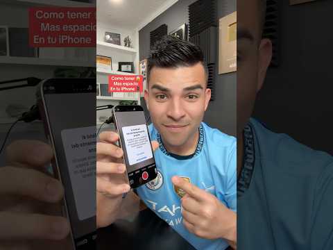 Como tener mas espacio en tu teléfono iphone 📲 #iphonetips #iphone