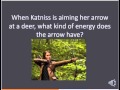 Exploring Potential and Kinetic Energy Vocabulary
