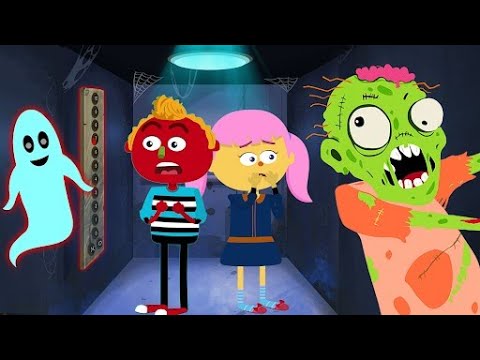 Haunted Elevator 👻 | Spooky Scary Skeleton Song | Nursery Rhyme Street