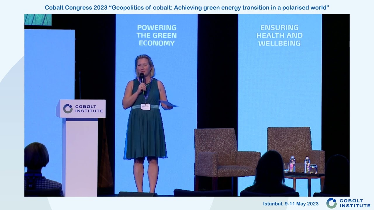 Cobalt Congress 2023 Day 2 – Close of Congress: Caroline Braibant, Interim Director General, Cobalt Institute