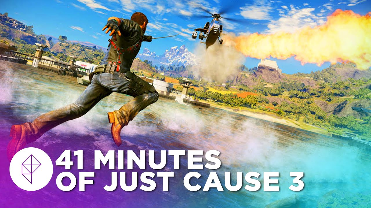 Just Cause 3 - 41 Minutes of GAMEPLAY! (60fps)