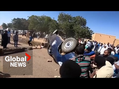 YouTube video thumbnail: Sudanese Canadians Fear for Loved Ones' Safety as Processing Lags for Refugee Applications