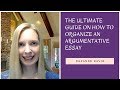 Key Concepts in Argumentative Essays
