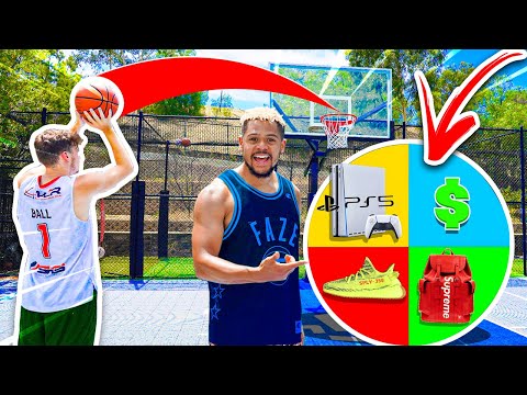 Make the Shot, Spin the WHEEL of Prizes !!