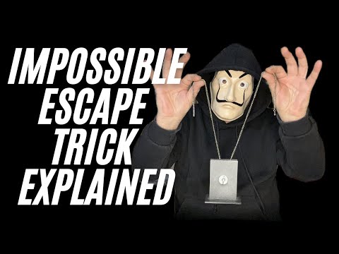 IMPOSSIBLE ESCAPE MAGIC TRICK TUTORIAL 🪄