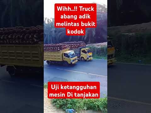 Wow..!! Truck abang adek Unjuk Skil dan bermuatan Pull ini sangat luar biasa #bukitkodoktorgamba