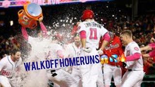 MLB walkoff home runs
