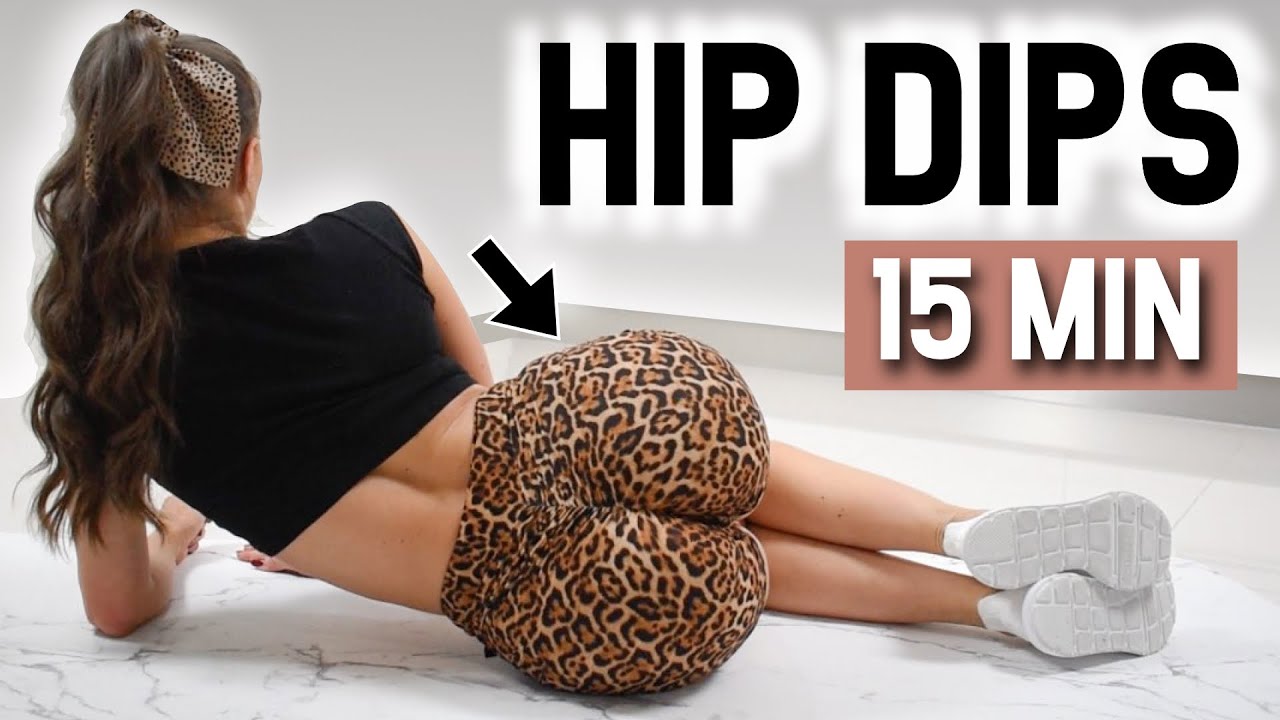 Get Rid Of HIP DIPS - 2 Week Side Booty & Hourglass Hips Workout - At Home - No Equipment - getfitbyivana