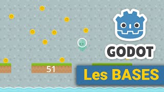 TUTO GODOT 4 débutant : Créez votre PREMIER JEU-VIDEO - Les BASES de GODOT ( tuto débutant )