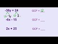 Factoring Linear Expressions Explained