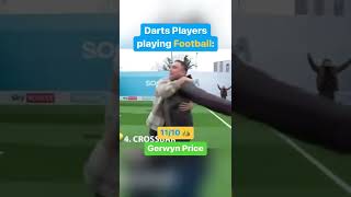 DARTS Players playing FOOTBALL 🎯⚽️😂