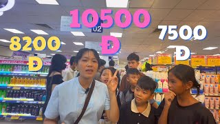 Thử thách OTP mua đồ trong siêu thị/kỳ kỳ tv & Family #thửthách
