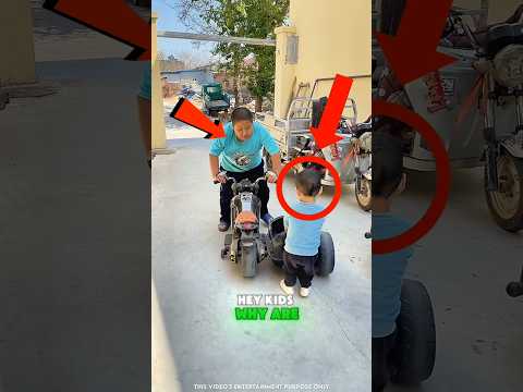 Kids' Car Was Broken 🚗 Uncle Fixed It 🔧❤️ #shorts #ytshorts #funny