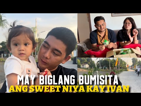 MAY BIGLANG DUMARATING PARA BISITAHIN KAMI! ANG SWEET NIYA KAY IVAN