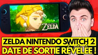 ZELDA SWITCH 2 OFFICIEL : NINTENDO DÉVOILE PAR ERREUR LA DATE DE SORTIE ! 🚨🚨🚨