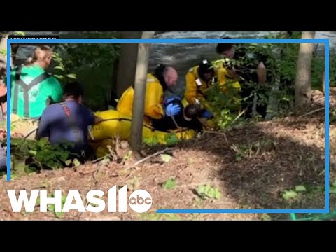 YouTube video thumbnail: 2 Rescued From Flooded River in Wisconsin After Attempt to Save Dog