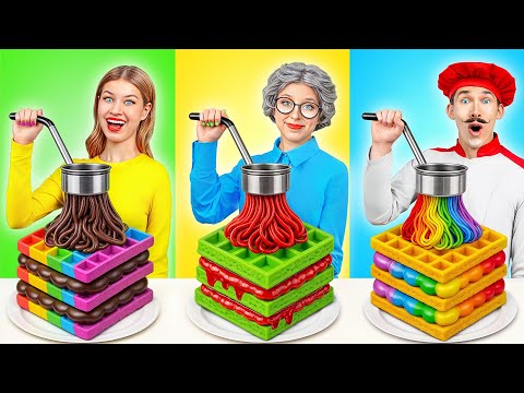 Défi De Cuisine Moi vs Grand-Mère | Bataille Comestible par Multi DO Challenge