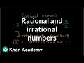 Identifying Rational and Irrational Numbers