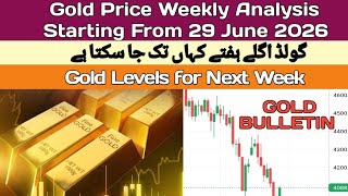 Gold Price Weekly Analysis & Trend For  Starting From 29 June 2026/Weekly Levels of Gold Price