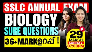 SSLC Public Exam | Biology | Sure Questions | Exam Winner