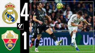 HIGHLIGHTS | Real Madrid 4-1 Elche | LaLiga