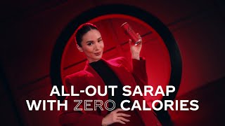 All-out sarap with zero calories!