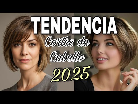 CORTES DE CABELLO que son TENDENCIA este 2025 Estilo y Versatilidad| Moda para el Cabello