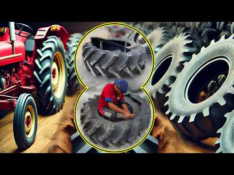 How to Fix Tire Sidewall Damage | Tractor Tire Sidewall Cut Repair