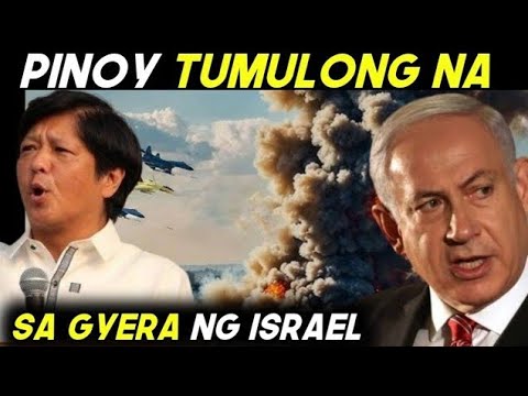 PINOY TUMULONG NA DIN sa ISRAEL sa NAGAGANAP na DIGMAAN