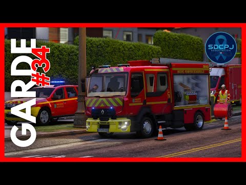 GTA 5 RP | Garde avec les Marins-Pompiers de Marseille #34