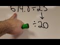 Estimating Quotients with Decimals and Whole Numbers