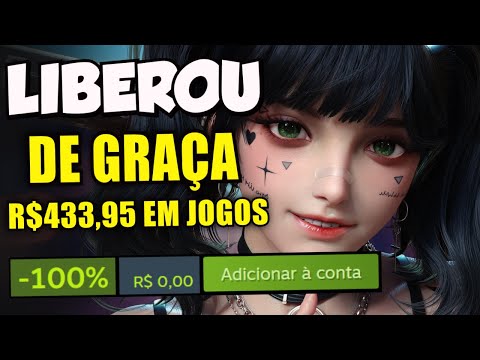 CORRE! Resgate R$433,95 em Jogos de Graça na STEAM e Jogos com até 95%Off!
