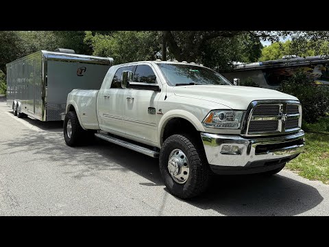 Upgrading and outfitting a Megacab Cummins tow rig. all the features