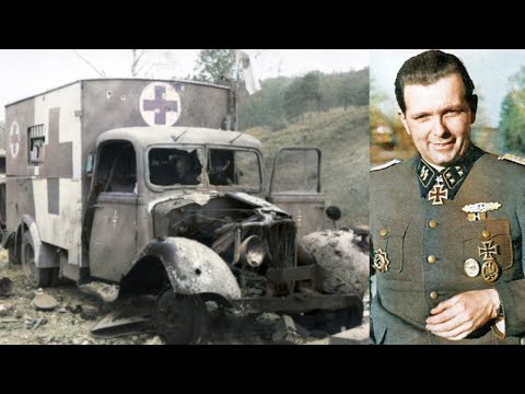 Execution Of SS Commander Burned Alive Locked Inside An Ambulance