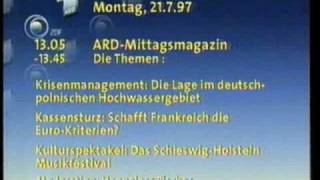 ARD ZDF Vormittagsprogramm 97