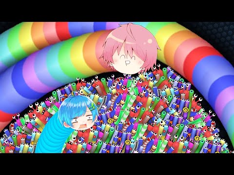 スリザリオで世界1位になったプレイがやばい!【 slither.io 】【 ROBLOX / ロブロックス 】