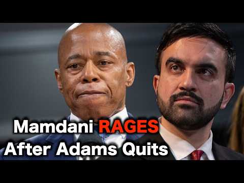 Mamdani MELTS DOWN After Eric Adams Drops Out