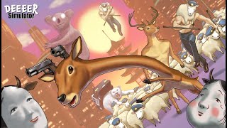 DEEEER Simulator: Your Average Everyday Deer Game - O jogo mais loko e engraçado q vc vai ver hoje!