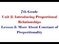 Proportionality and Scale Factors