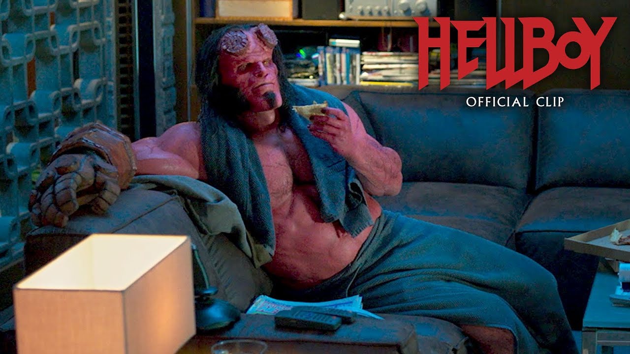 Hellboy miniatura do trailer