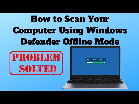 windows defender offline scan not working